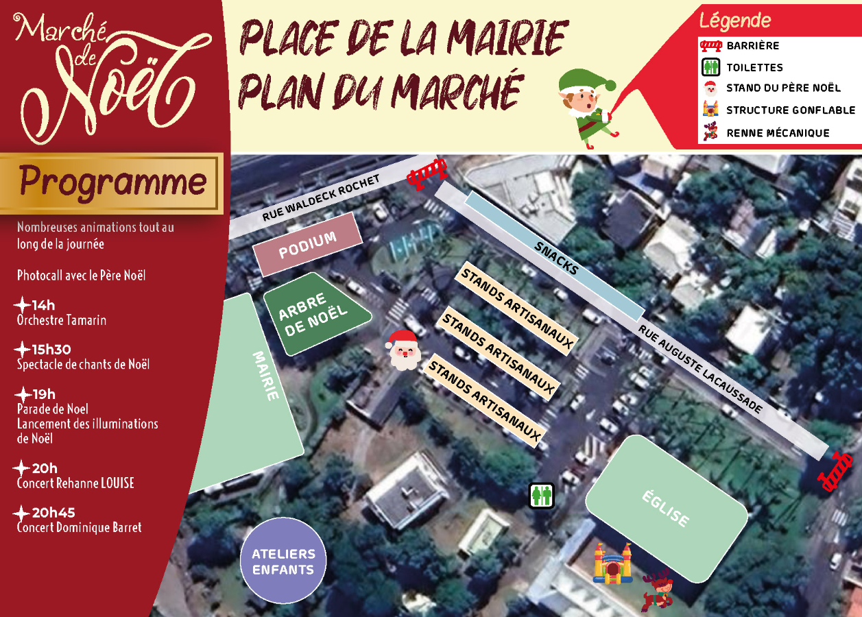 Affiche MARCHÉ DE NOËL