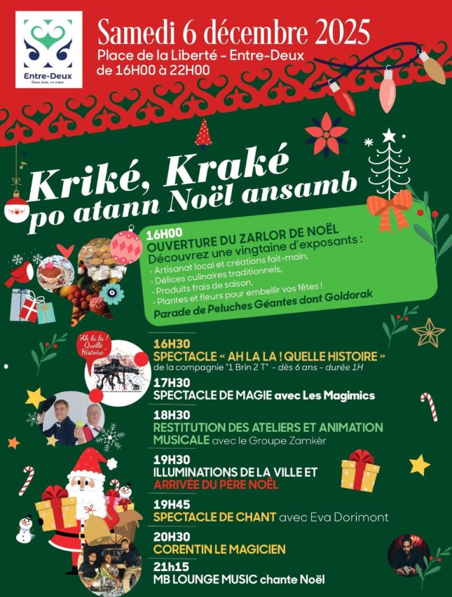 ZARLOR DE NOËL À L'ENTRE-DEUX