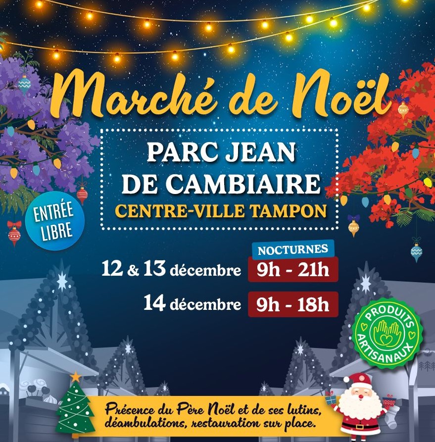 MARCHÉ DE NOËL AU TAMPON