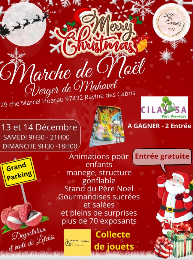 MARCHÉ DE NOËL DU VERGER DE MAHAVEL