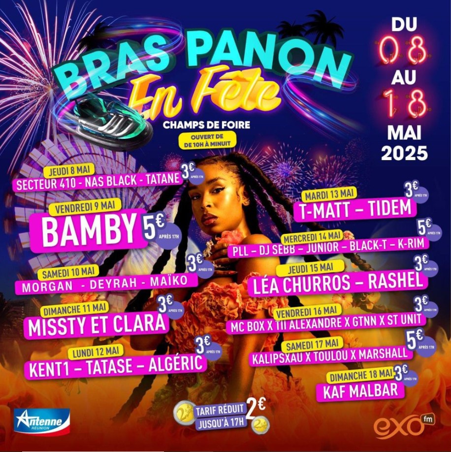 FET KAF – VILLAGE 20 DÉSANM À BRAS-PANON