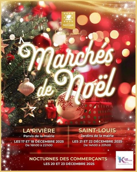 MARCHÉS DE NOËL À SAINT-LOUIS