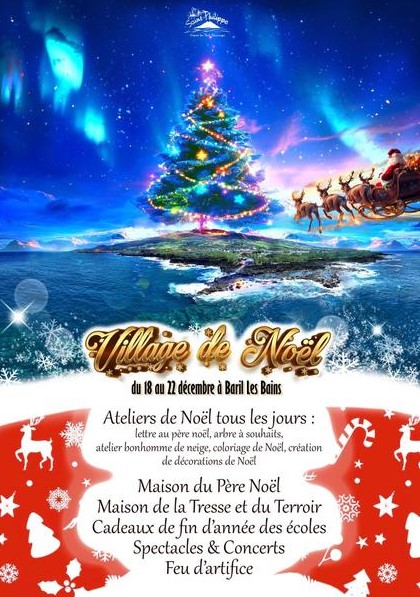 VILLAGE DE NOËL À SAINT-PHILIPPE