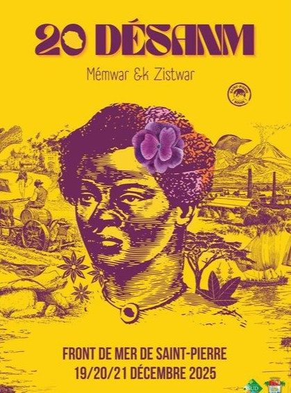 20 DÉSANM – MÉMOIRE & ZISTWAR