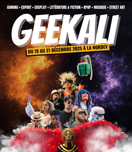 GEEKALI – FESTIVAL DE LA POP CULTURE