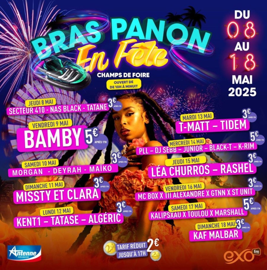 FET KAF – VILLAGE 20 DÉSANM À BRAS-PANON