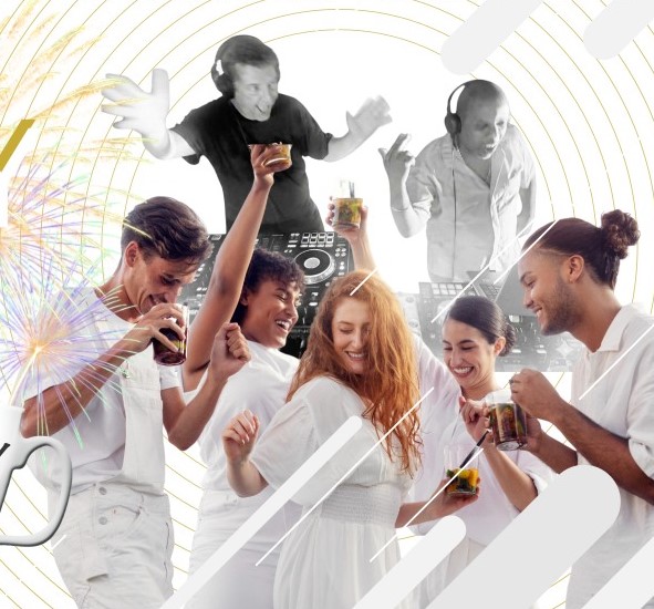 Affiche SAINT-SYLVESTRE WHITE PARTY