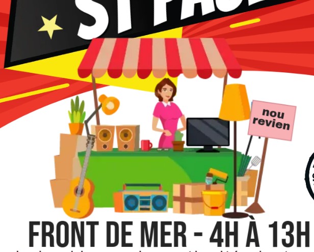 Brocante de saint-paul