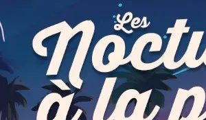 Piscine nocturne à saint-paul