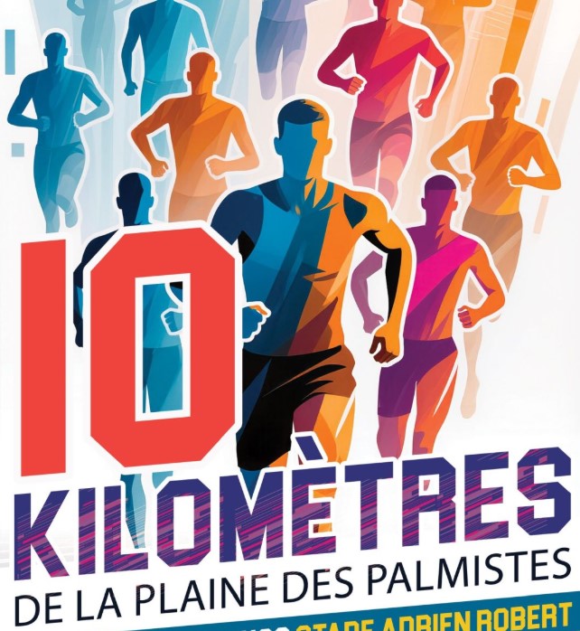 Affiche 10 kilomètres de la plaine des palmistes