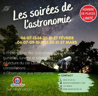 Soirées astronomie