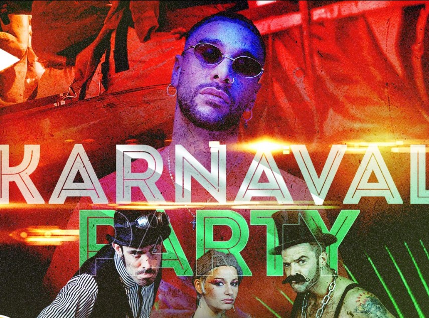 Affiche Karnaval party du bisik