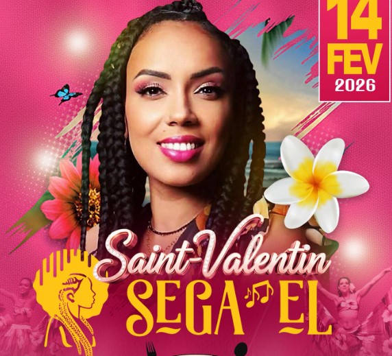 Affiche Saint-valentin séga el 
