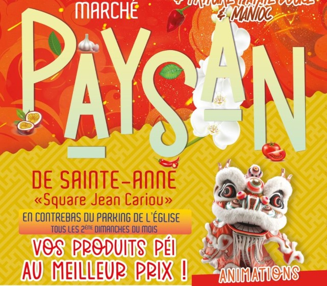 Affiche Marché paysan