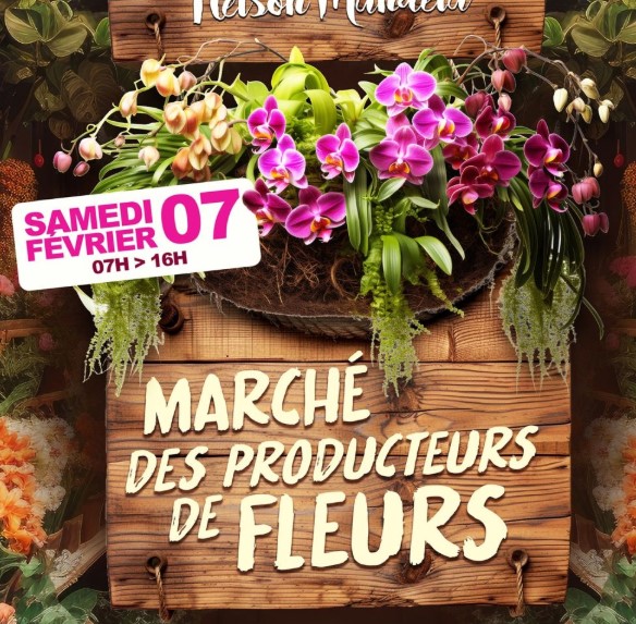 Marché des producteurs de fleurs