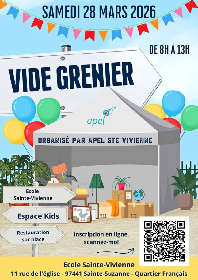Vide-grenier à sainte-suzanne