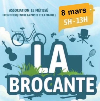 Brocante à saint-leu