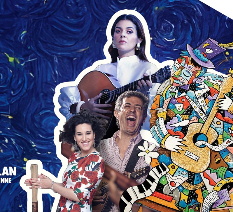 Affiche Festival 7s7l – brésil, portugal : cordes sensibles et voix du monde