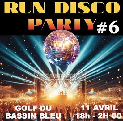 Affiche Run disco party 6