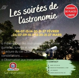 Soirées astronomie
