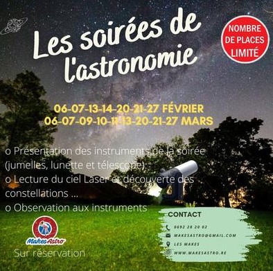 Soirées astronomie