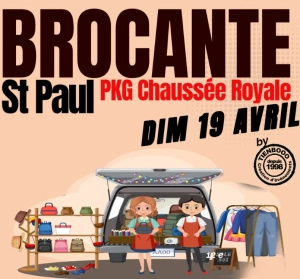 Brocante à saint-paul