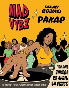 Mad vybz – soirée afro dancehall