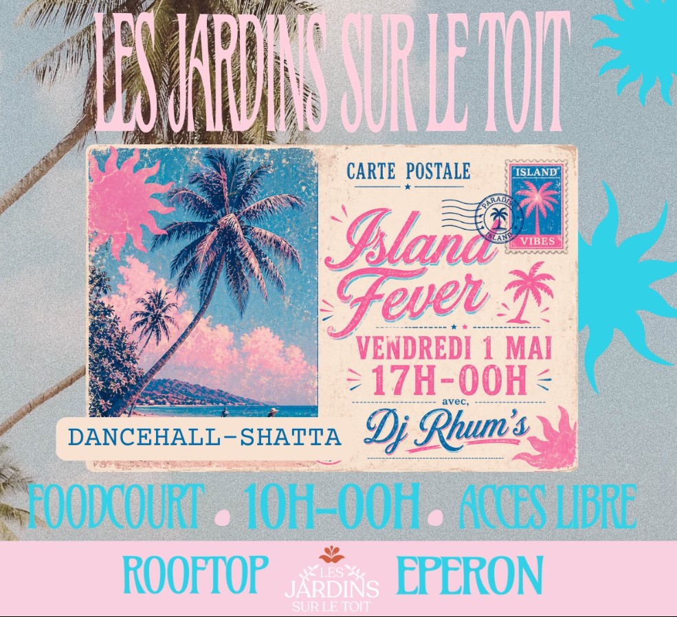 Affiche Island fever — vendredi 1 mai