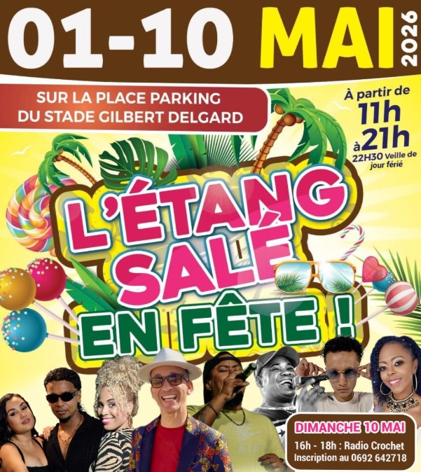 Affiche L'étang-salé en fête 2026