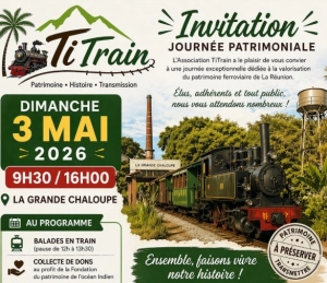 Ti train lontan 2026 – journée patrimoniale