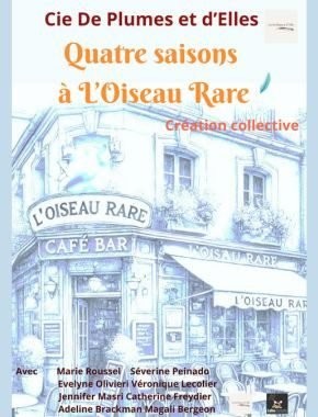 Affiche Quatre Saisons à l’Oiseau Rare