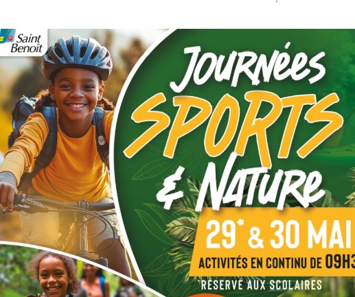 Affiche Sports et nature à saint-benoît