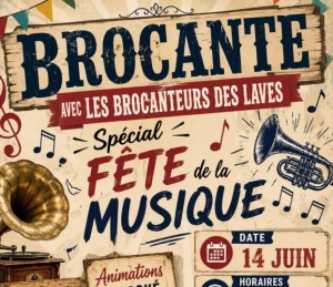 Brocante à sainte-rose – spéciale fête de la musique