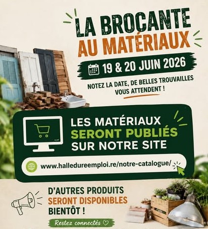 Brocante aux matériaux