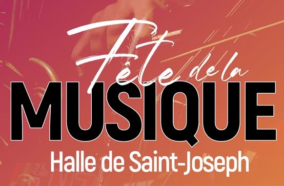 Affiche Fête de la musique à saint-joseph