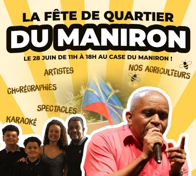 Fête de quartier à l'étang-salé