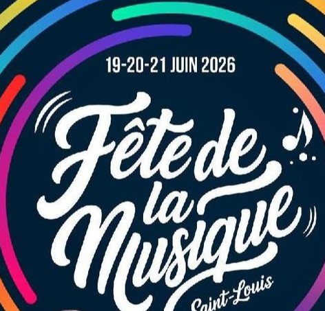 Affiche Fête de la musique à saint-louis