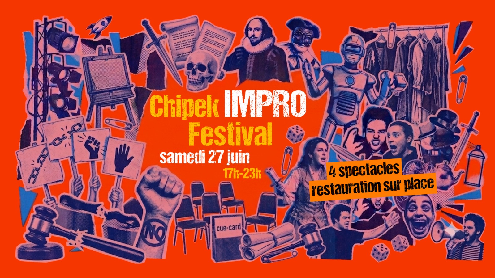 Affiche Chipek impro festival