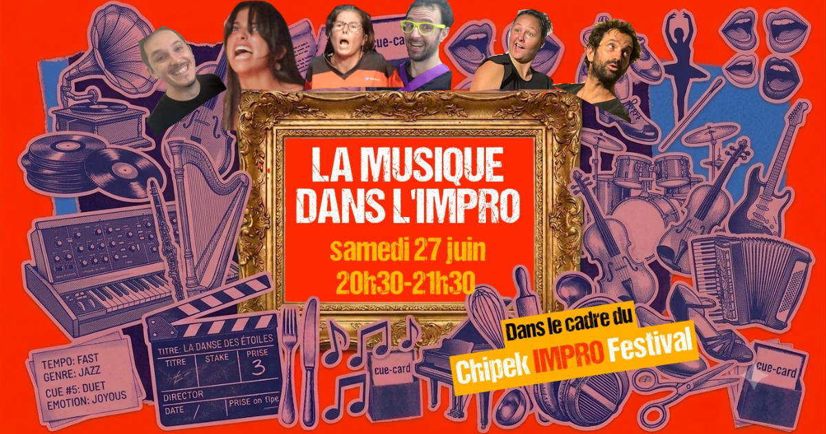 Affiche Chipek impro festival