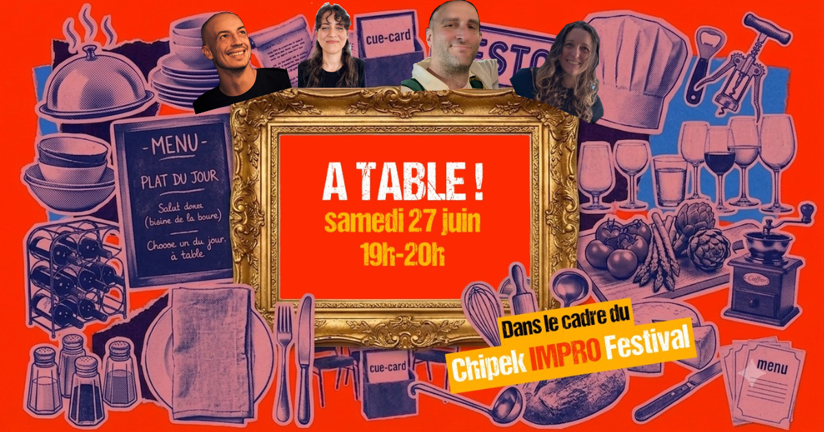 Affiche Chipek impro festival
