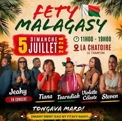 Affiche Fety gasy au tampon