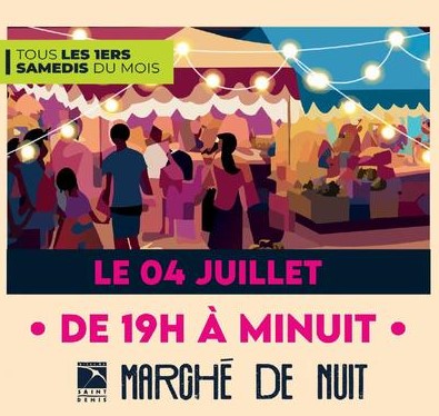 Marché de nuit au barachois