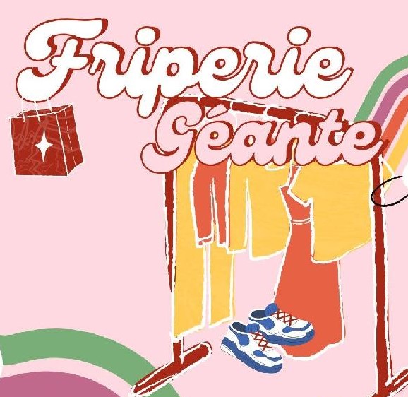 Friperie géante au carré cathédrale