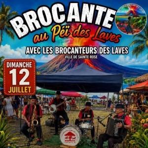 Brocante à sainte-rose