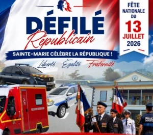 Défilé républicain à sainte-marie