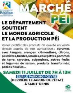 Marché péi à saint-denis