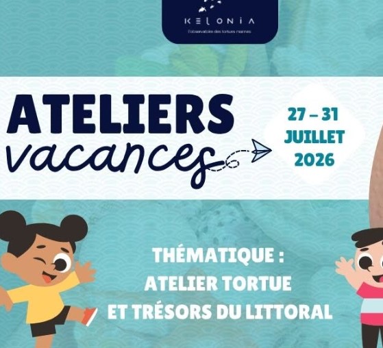Affiche Ateliers vacances à kélonia