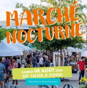 Marché nocturne à saint-gilles-les-bains