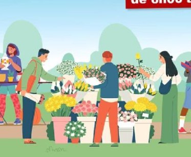 Foire aux fleurs et vide-grenier au tampon