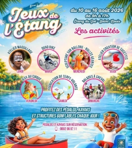 Les jeux de l'étang